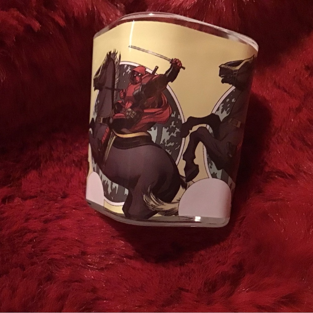 Marvel Red and Black Horseman Candle Holder